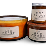 Red Frogs Candle – Sweet Raspberry, Red Currant & Rhubarb Scent
