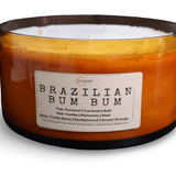 Brazilian Bum Bum Candle – Coconut, Vanilla & Orange Fragrance