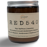 Red 540 Candle – Inspired by Baccarat Rouge 540
