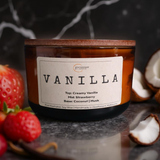 Vanilla Deodorising Candle – Sweet & Fresh Odour Neutraliser