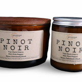 Pinot Noir Candle – Luxurious Dark Cherry, Pink Pepper & Musk Fragrance