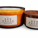 Red Frogs Candle – Sweet Raspberry, Red Currant & Rhubarb Scent