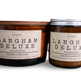Langham Deluxe Candle – Citrus, green leaves, rose and woods