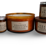 Orange Sanguine Candle – Citrus Burst with Blood Orange & Jasmine