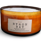 Byron Bay Candle – Coastal Serenity with Sandalwood & Amber Musk