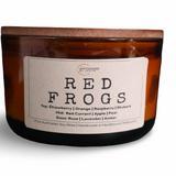 Red Frogs Candle – Sweet Raspberry, Red Currant & Rhubarb Scent