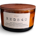 Red 540 Candle – Inspired by Baccarat Rouge 540