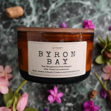 Byron Bay Candle – Coastal Serenity with Sandalwood & Amber Musk