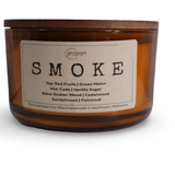 Smoke Candle – Warm & Woody Scented Soy Wax Candle