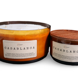 Casablanca Luxury Candle – Exotic Floral & Coastal Scent