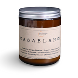 Casablanca Luxury Candle – Exotic Floral & Coastal Scent