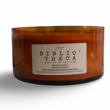 Bibliotheca Candle – Luxury Leather & Vanilla Scented Candle