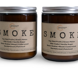 Smoke Candle – Warm & Woody Scented Soy Wax Candle