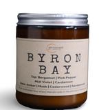 Byron Bay Candle – Coastal Serenity with Sandalwood & Amber Musk