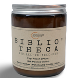 Bibliotheca Candle – Luxury Leather & Vanilla Scented Candle