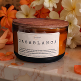 Casablanca Luxury Candle – Exotic Floral & Coastal Scent