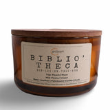 Bibliotheca Candle – Luxury Leather & Vanilla Scented Candle