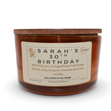 Birthdays  | Personalised Candles