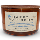 Birthdays  | Personalised Candles