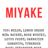 MIYAKE Perfume - | Apothecary by Justin