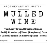 Mulled Wine - Fruity, Spice, Warm Fireplace
