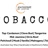 Tobacco Candle –  Warm, Smoky & Spiced