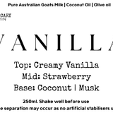 Vanilla Soap-Free Wash  - Creamy, Bright and Sweet