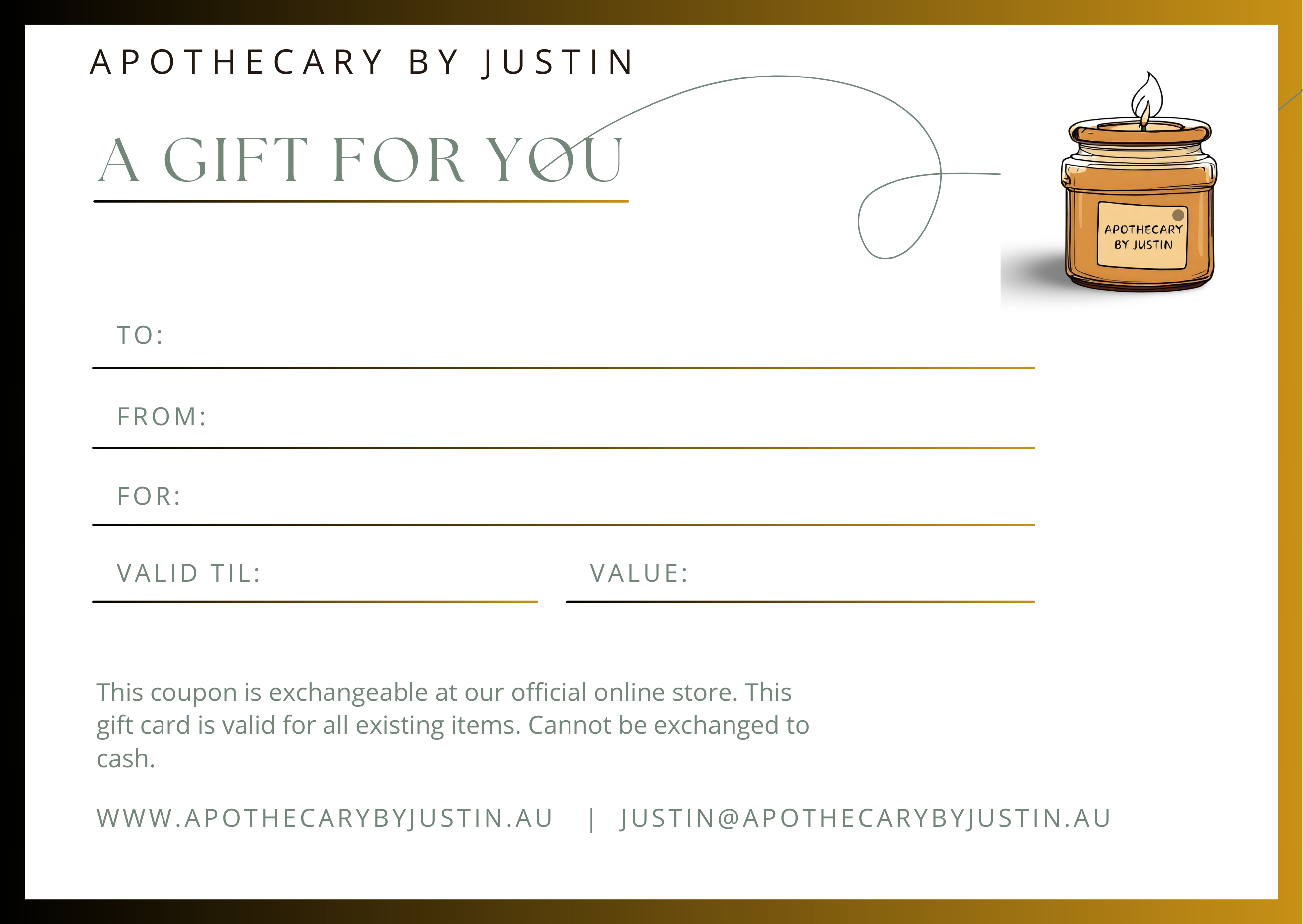 unique occasion gift card for special celebrations and moments