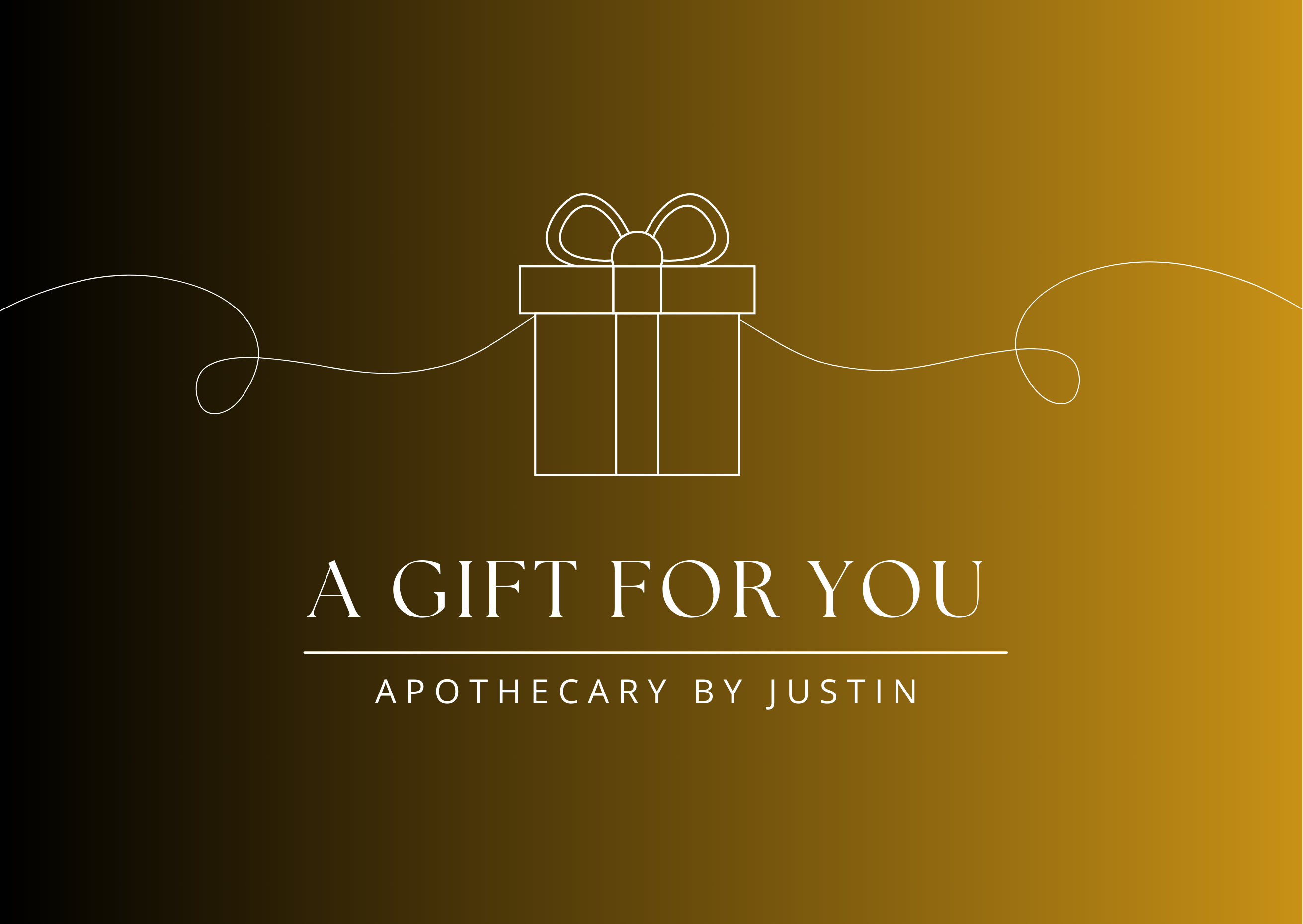unique occasion gift card design with elegant gift box illustration