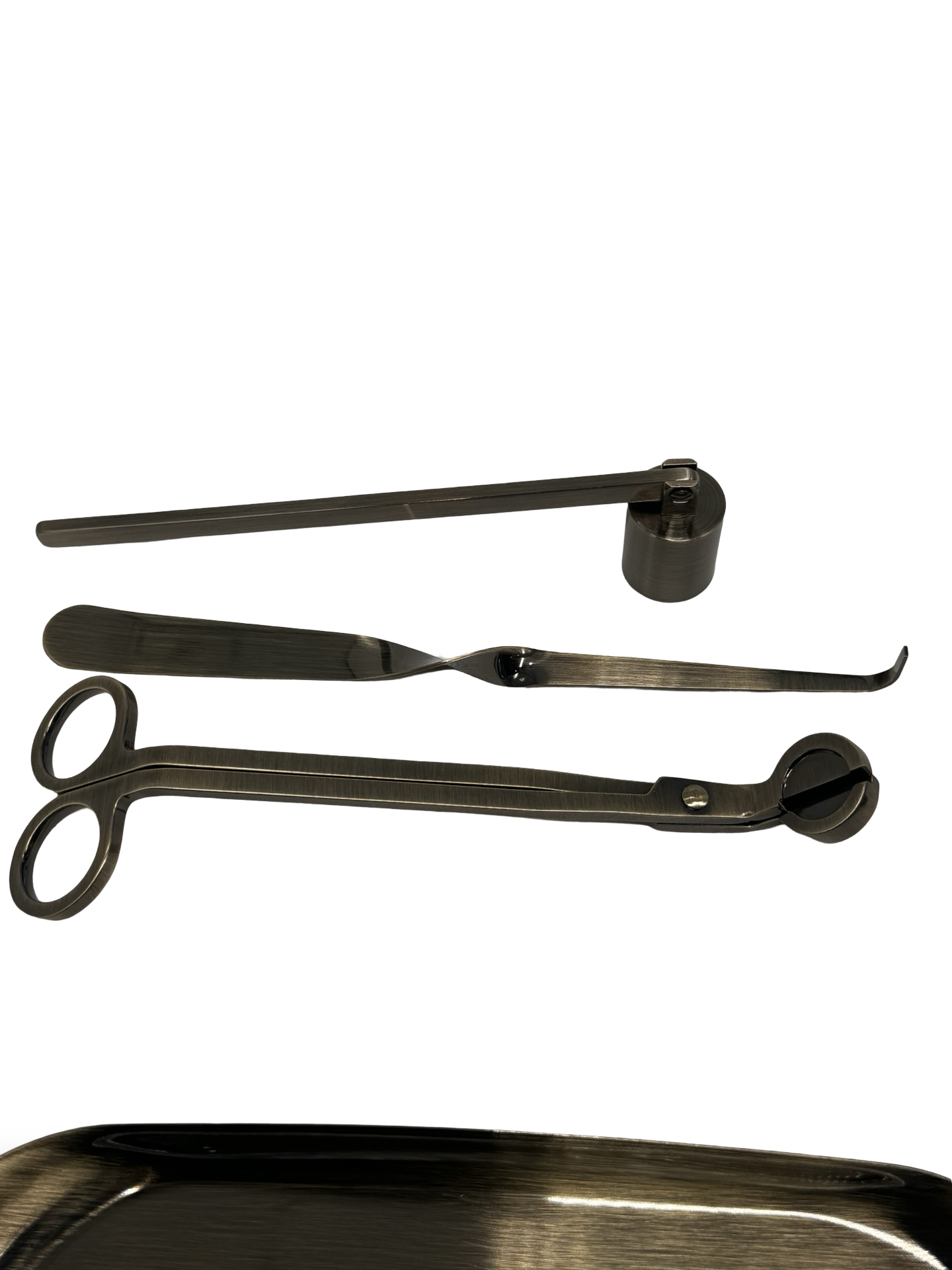 Candle care essentials Australia toolkit including wick trimmer and snuffer for optimal candle maintenance