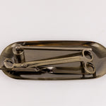 Candle care essentials Australia tool set including wick trimmer and snuffer on a sleek tray