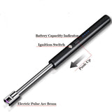 My Store flexible neck lighter for home use with battery capacity indicator and ignition switch