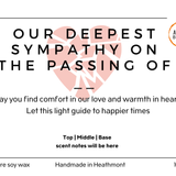 In Memoria | Personalised Candles