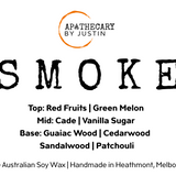 Smoke Candle – Warm & Woody Scented Soy Wax Candle