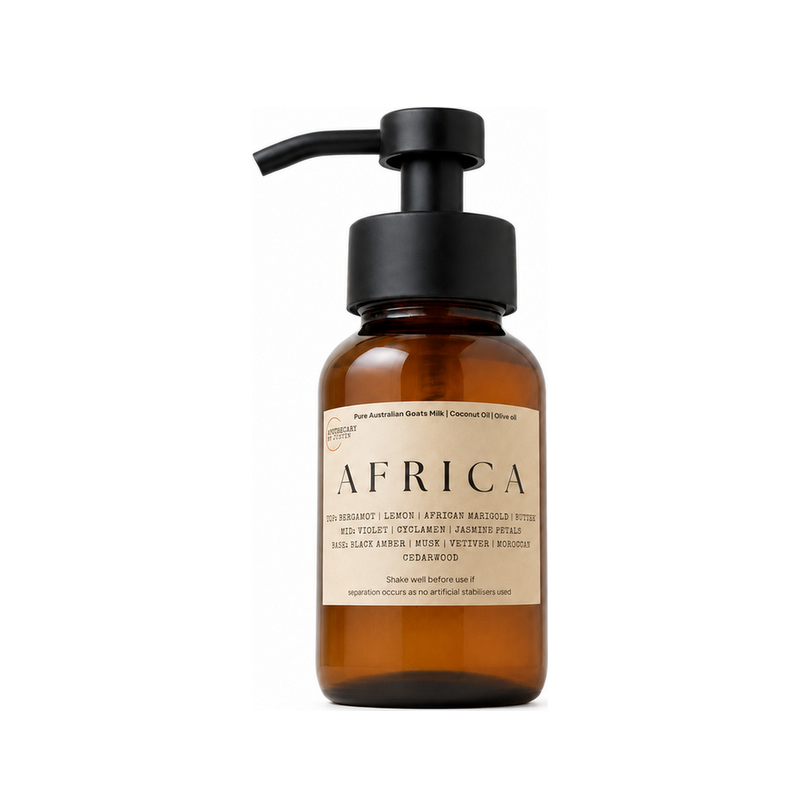 Africa Soap-Free Wash | Bergamot, jasmine petals, black amber, cedarwood