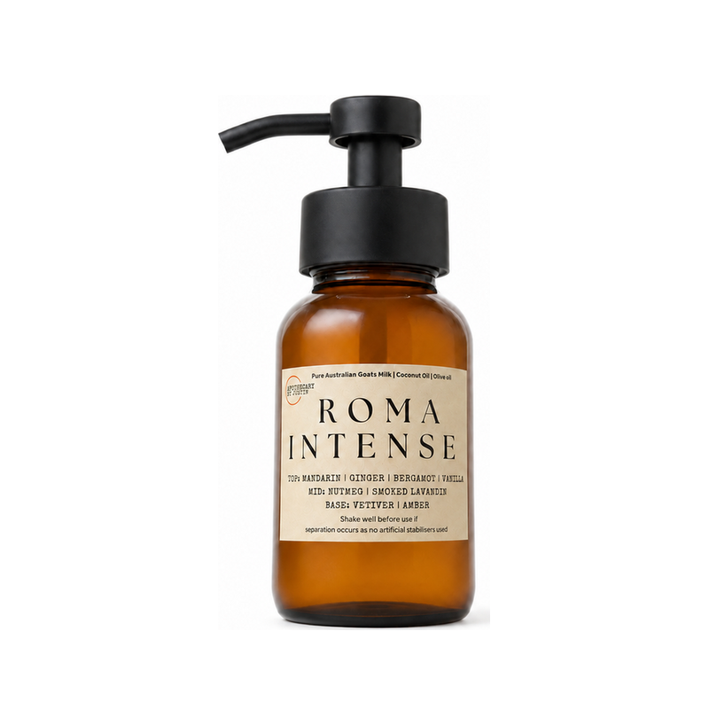 Roma Intense Soap-Free Wash | Mandarin, smoked lavandin, Amber