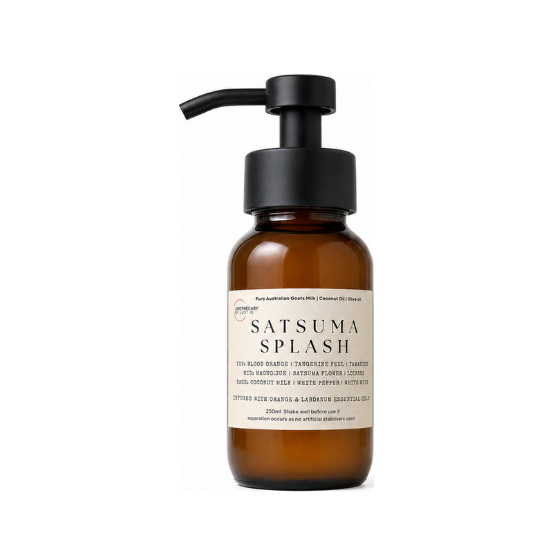 Satsuma Splash Soap-Free Wash | Blood Orange, satsuma flower, Lychee, white musk