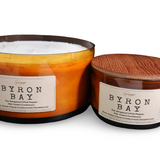 Byron Bay Candle – Coastal Serenity with Sandalwood & Amber Musk