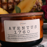 Aventus 1760 Candle – Inspired by Creed Aventus, Bergamot & Musk