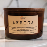 AFRICA candle | earthy, citrus, floral