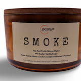 Smoke Candle – Warm & Woody Scented Soy Wax Candle