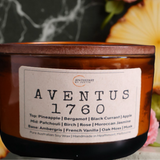 Aventus 1760 Candle – Inspired by Creed Aventus, Bergamot & Musk