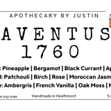 Aventus 1760 Candle – Inspired by Creed Aventus, Bergamot & Musk