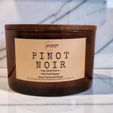 Pinot Noir Candle  –  Dark Cherry, Pink Pepper,  Woods