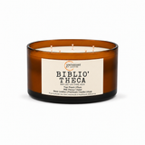Bibliotheca Candle | Plum, violet, Leather