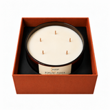 Bibliotheca Candle | Plum, violet, Leather