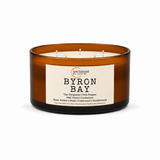 Byron Bay Candle | Sandalwood,  Amber, Musk
