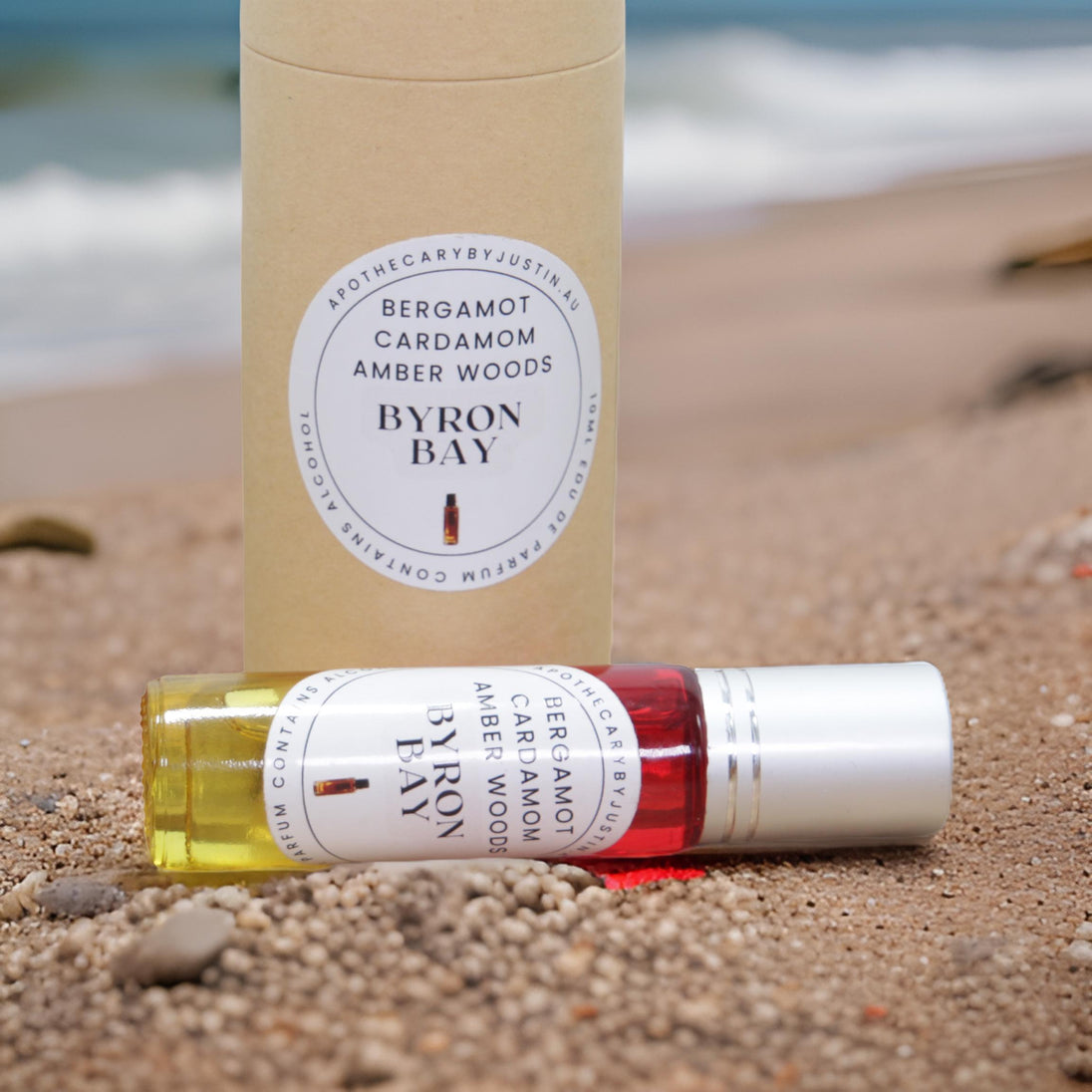 Byron Bay Roll-On Perfume – Coastal & Woody Fragrance