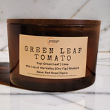 Green Leaf Tomato candle | herbaceous, grassy, weed