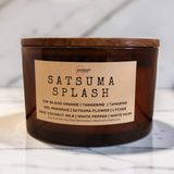 Satsuma Splash Candle –  Citrus, Lychee, Floral & Musk